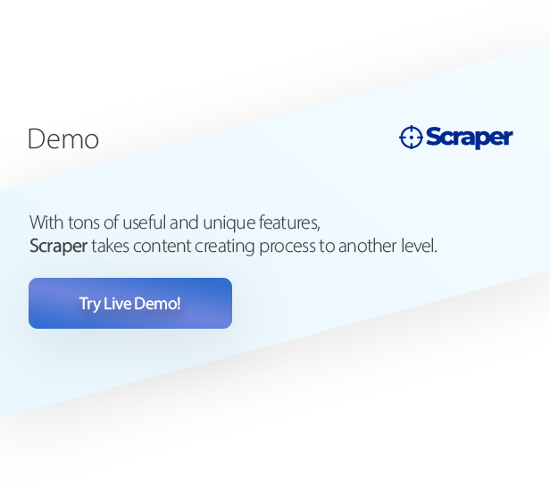 Scraper - Automatic Content Crawler Plugin for WordPress - 13